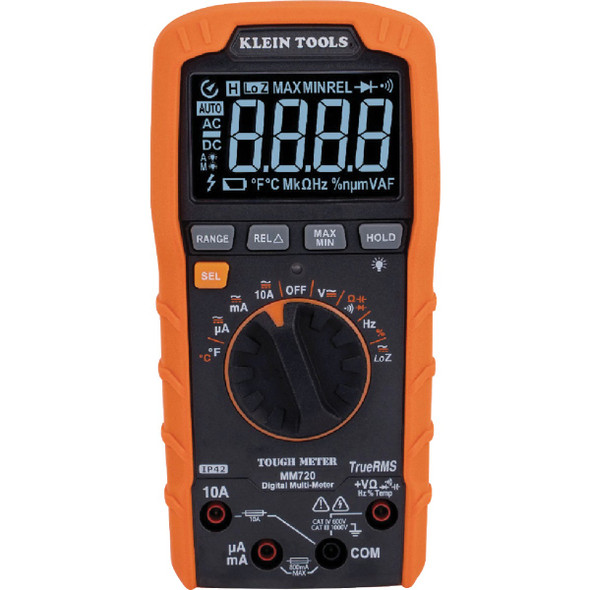 Klein 8-Function Auto Ranging Digital Multimeter MM720 500836