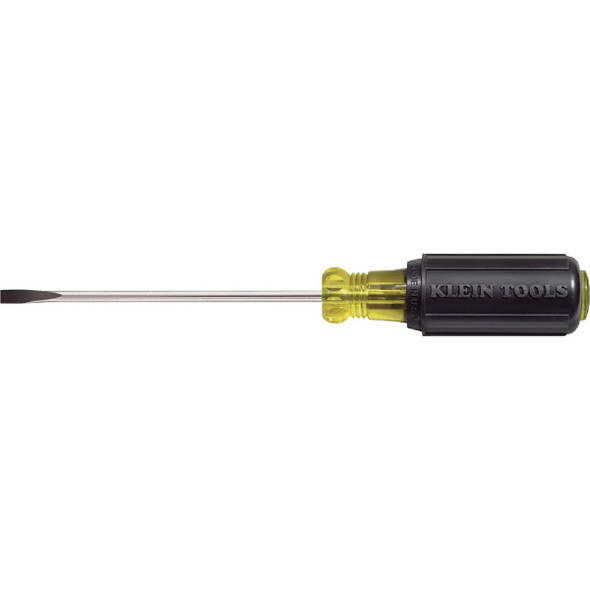 Klein 3/16 In. x 4 In. Cabinet-Tip Slotted Screwdriver 601-4