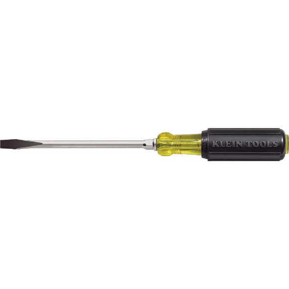 Klein 5/16 In. x 6 In. Round Shank Keystone Slotted Screwdriver 602-6