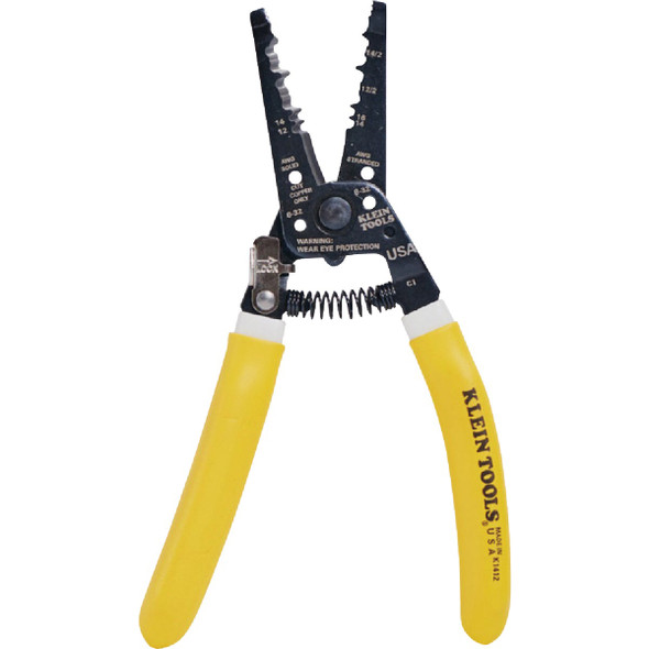 Klein 7-3/4 In. 12/2 and 14/2 AWG Solid Kurved NM Wire Stripper K1412