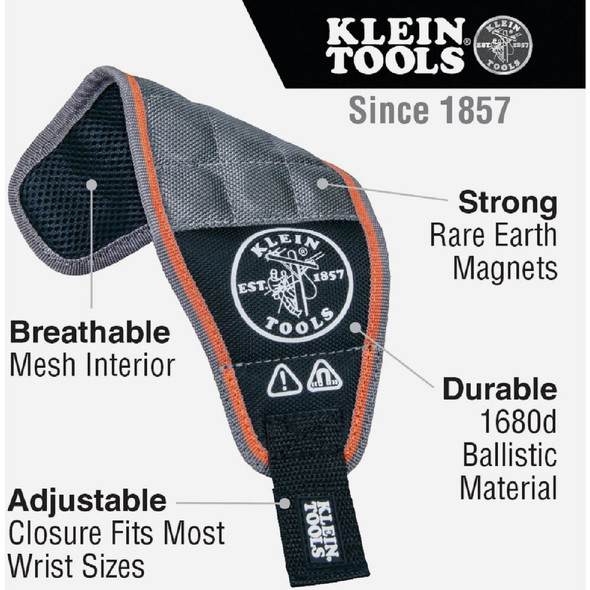 Klein Tradesman Pro Magnetic Wristband 55895 357877