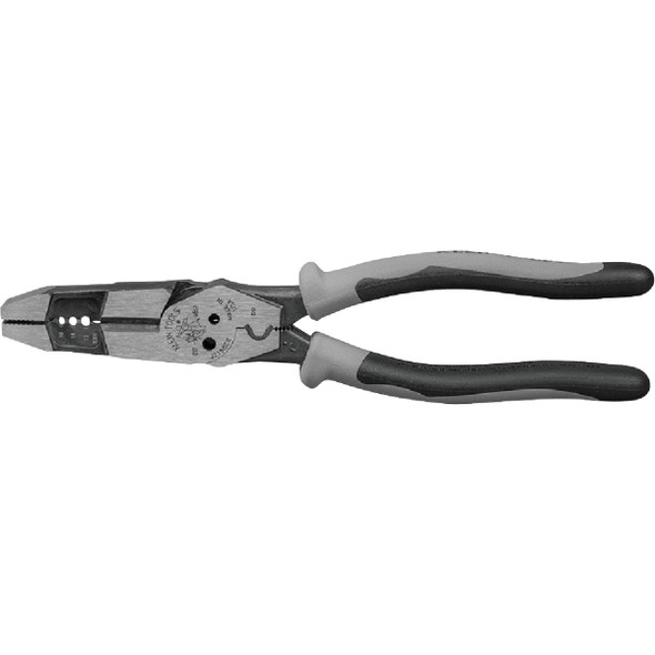 Klein 8 In. Hybrid Pliers Crimper & Stripper J215-8CR