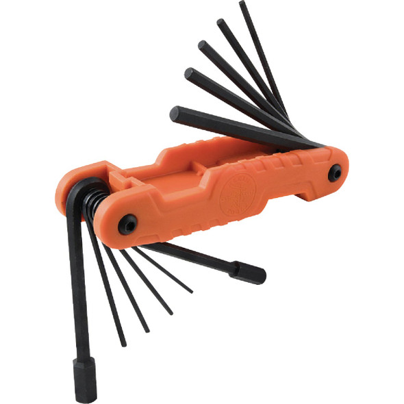 Klein Pro SAE Folding Hex Key Set (11-Piece) 70550