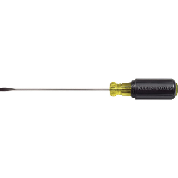 Klein 3/16 In. x 6 In. Cabinet-Tip Slotted Screwdriver 601-6