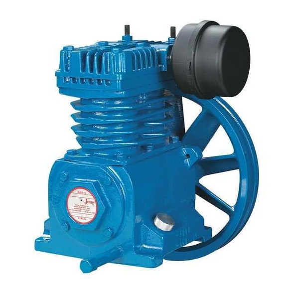 Air Compressor Pump, 1 hp, 2 hp, 1 Stage, 32 fl oz Oil Capacity, 2 Cylinder