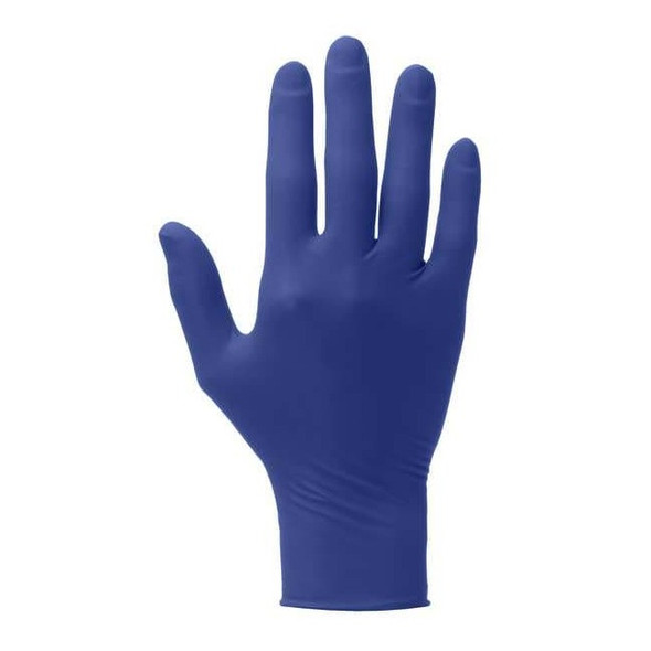 Kimtech, Disposable Gloves, 4.7 mil Palm, Nitrile, Powder-Free, S, 200 PK, Blue