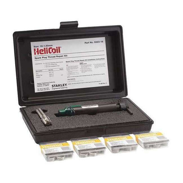 Helical Insert Repair Kit, Helical Inserts, M18-1.50 Thrd Sz