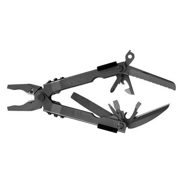 Gerber Multi-Tool,6-5/16 in,Blunt,Black,14 Tool 07520G1