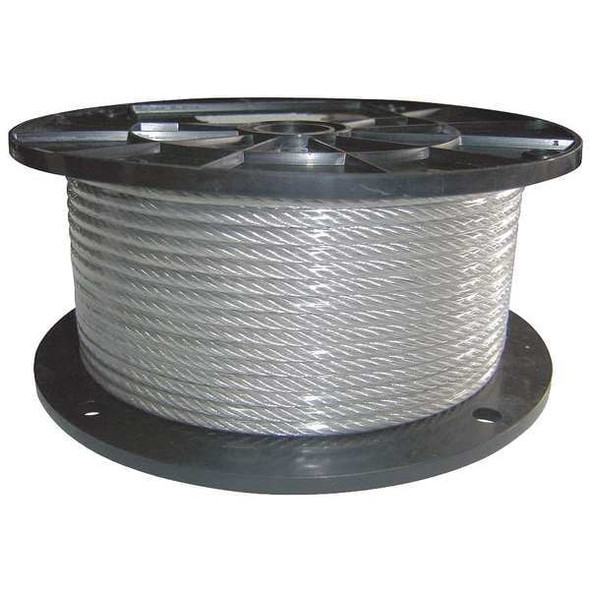Dayton Wire Rope,500 ft L,3/64 in dia.,54 lb 33RF99 Dayton Wire Rope,500 ft L,3/64 in dia.,54 lb 33RF99