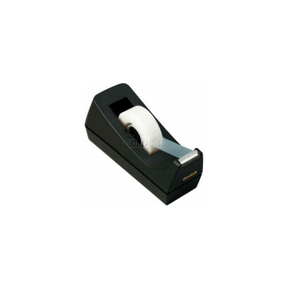 Scotch Economical Desktop Tape Dispenser Black 1 Pack
