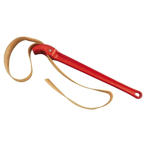 Strap Wrench, 5 in to 12 in Opening, 48 in Strap, 18 in OAL