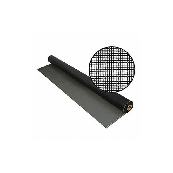 Phifer Screen, Roll, 25 ft L, 6 ft W, Charcoal 3009317