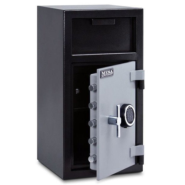 Mesa Safe Co Depository Safe with Electronic 122 lb, 1.3 cu ft, Steel MFL2714EILK