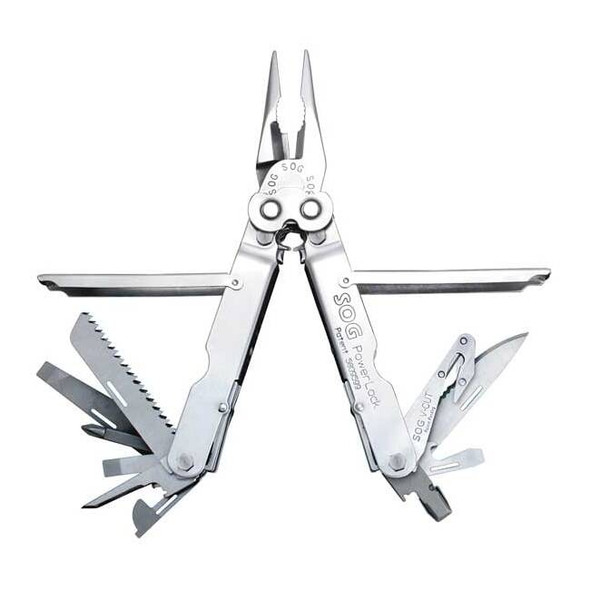 Sog Multi-Tool,18 Tools,7 In. L S62N-CP