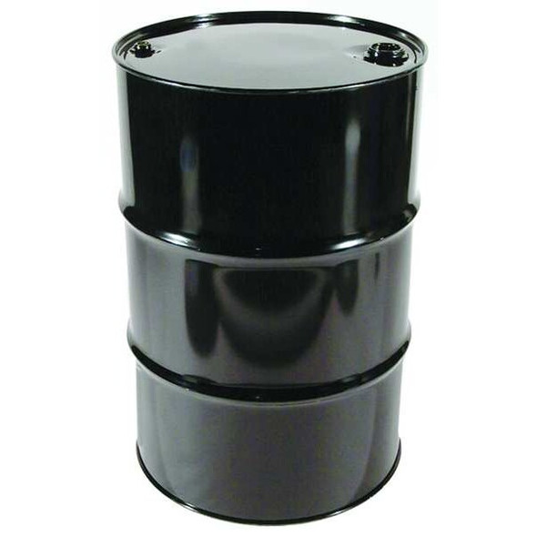 Closed Head Transport Drum, Steel, 55 gal, Lined, Black
