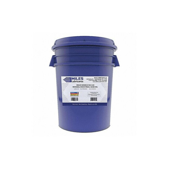 Miles Lubricants Gear Oil,Nimbus ,Pail ,5 gal M00600403 Miles Lubricants Gear Oil,Nimbus ,Pail ,5 gal M00600403