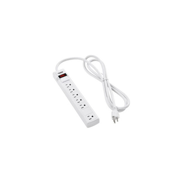 Global Industrial Surge Protected Power Strip 5+1 Outlets 15A 90 Joules 6' Cord