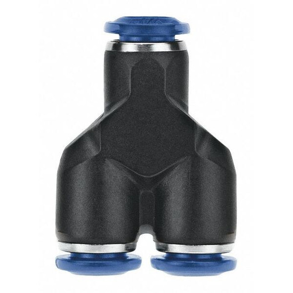 Aignep Usa Y-Connector,Composite,3/8" Tube,250 psi 85310-06 Aignep Usa Y-Connector,Composite,3/8" Tube,250 psi 85310-06