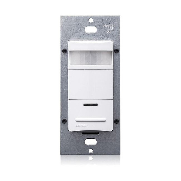 Leviton Occ Snsr,PIR,120-277V AC,Wht ODS10-IDW