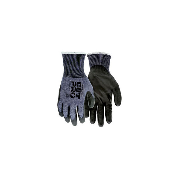MCR Safety Cut Pro Gloves PU Coated Palm/Fingers Cut A5 Abrasion 4 Puncture 4 1