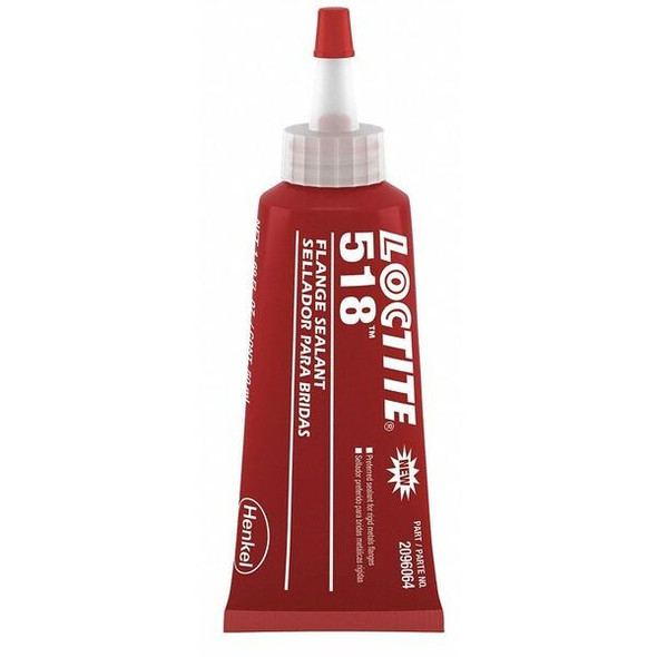 Loctite Gasket Sealant,1.6907 fl oz,Red 2096064 Loctite Gasket Sealant,1.6907 fl oz,Red 2096064