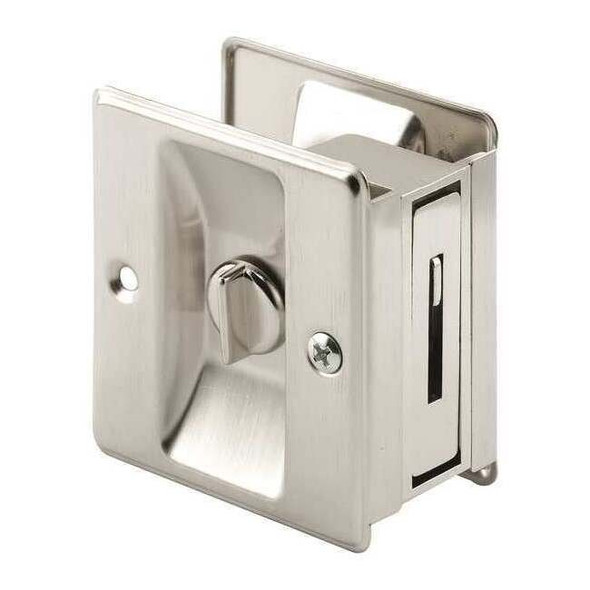 Primeline Tools Pocket Door Lock/Pull,3-3/4" L N 7239