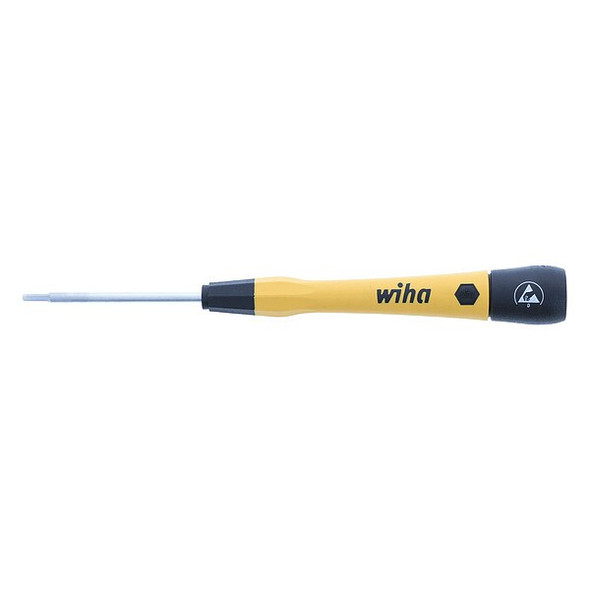 Wiha Precision Hex Screwdriver, 2 mm 27554