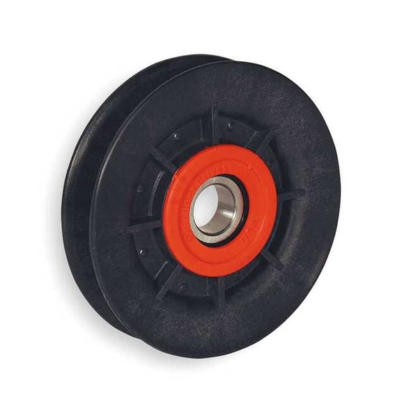 Fenner Drives V-Belt Idler Pulley, Ball, 17 mm Dia VA3002