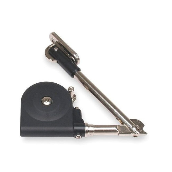 Sugatsune Lid Support,Plastic; Steel; Zinc Alloy SDS-C301N/BLK