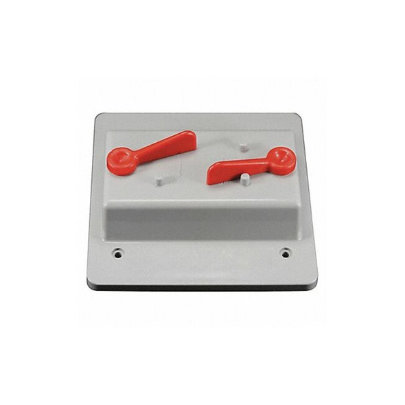 Weatherproof Cover, Switch Box Type, 2 Gang, Toggle Switch Cover Type