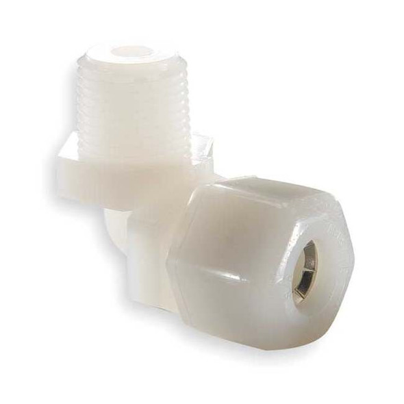 Parker Elbow,  90, Nylon, CompxM, 1/2Inx3/8In N8ME6