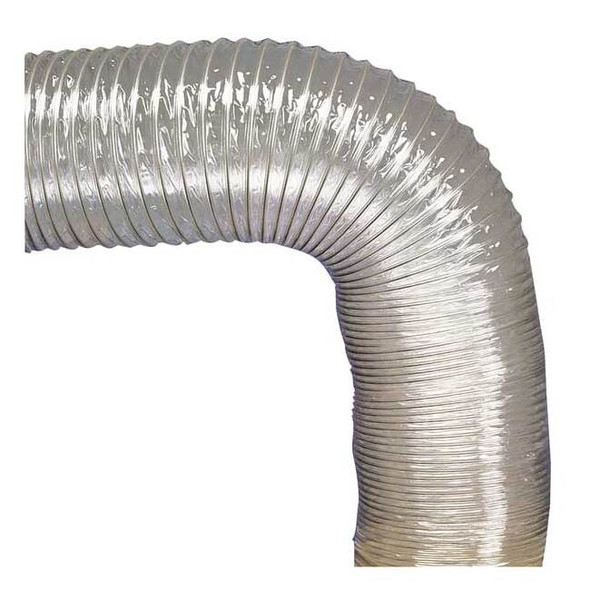Hi-Tech Duravent Ducting Hose,6 In. ID,25 ft. L,PVC 2024-0600-2025
