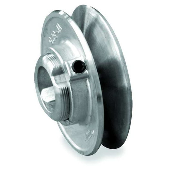 1/2 in Fixed Bore 1 Groove Variable Pitch V-Belt Pulley 3.25 in OD