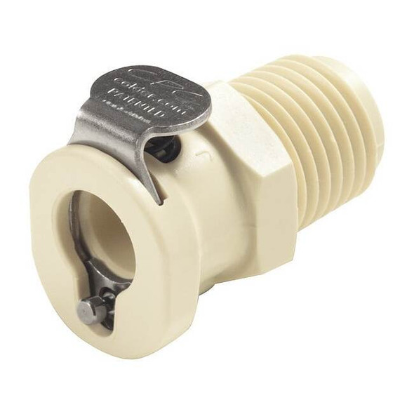 Colder Straight, Polypropylene, MNPT 1/4 in PMCD100412
