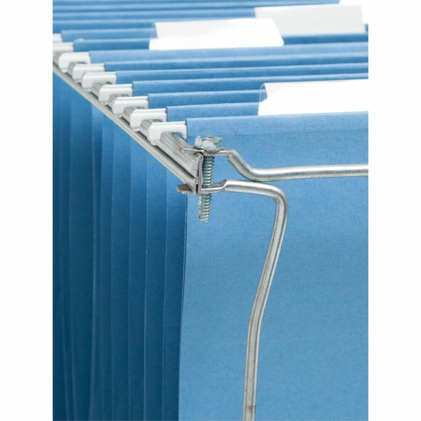 Smead Hanging Folder Frames - Legal - 23" to 27" Long - Steel - Gray - 1 Pack 64873 SPR-SMD64873