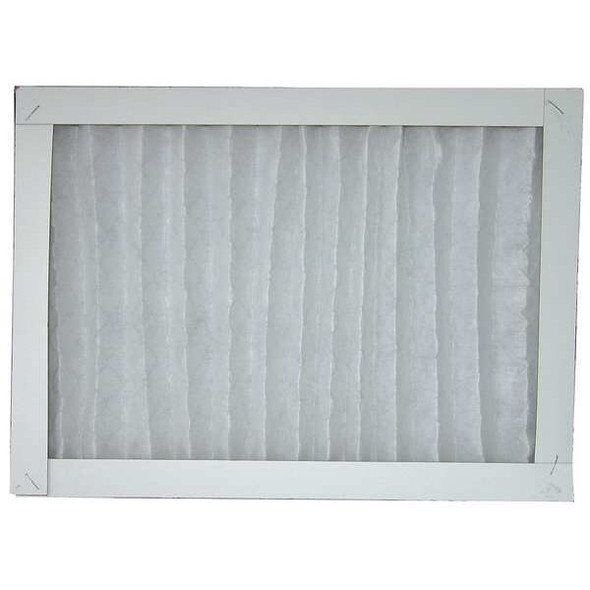 10x13x1 Pleated Air Filter, Blended Fiber, MERV 8, 0.3 Micron