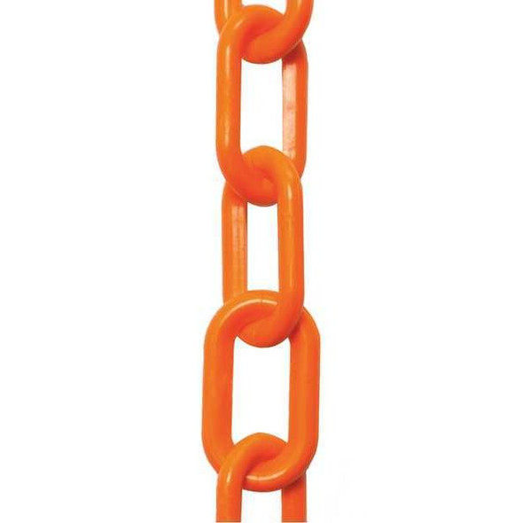 Manufacturer Varies Plastic Chain, Safety Orange, 50 ft Length, Gloss 50012-50