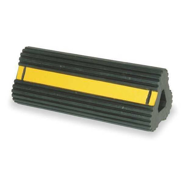 Manufacturer Varies Wheel Chock,10 In W x 4 In H,Black 1GUK7