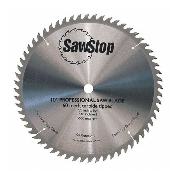 Sawstop 60-Teeth Circular Saw Blade,Combination CB104 184