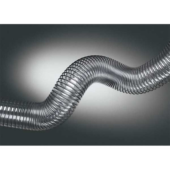 Hi-Tech Duravent Ducting Hose,2 In. ID,25 ft. L,PVC 0390-0200-0001