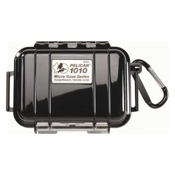 Pelican Micro Case,Black,5.88 x 4.06 x 2.12 In 1010S