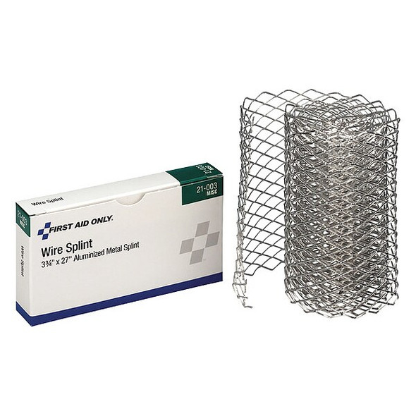 First Aid Only Pac-Kit Wire Splint,3-3/4 x 30 in. 21-003