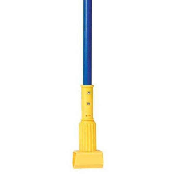 Tough Guy 60" Clamp On Wet Mop Handle, Blue, Fiberglass 1TYZ4