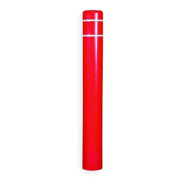Manufacturer Varies Post Sleeve,4-1/2 In Dia.,52 In H,Red CL1385P