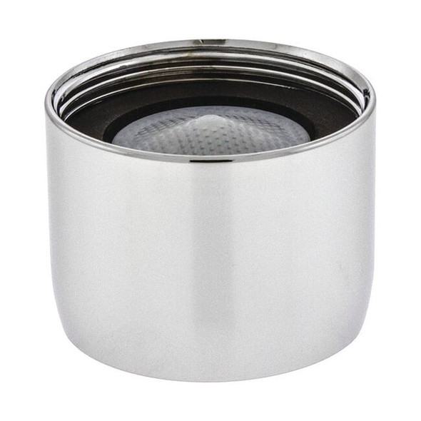 Neoperl 0.35 gpm Outlet, 55/64 in-27 Thread Size, Chrome, Brass 5508905