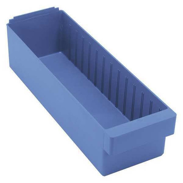 Quantum Storage Systems Drawer Bin,Blue,HIPS,4 5/8 in QED602BL Quantum Storage Systems Drawer Bin,Blue,HIPS,4 5/8 in QED602BL