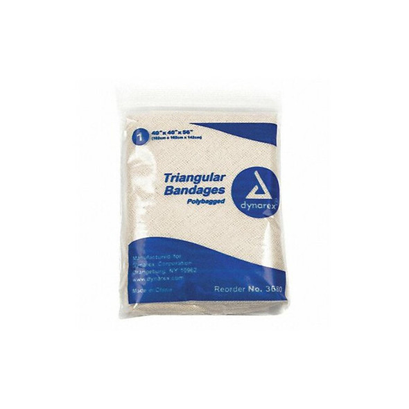 Dynarex Triangular Bandage,40x40x56",Beige,PK12 3680 Dynarex Triangular Bandage,40x40x56",Beige,PK12 3680