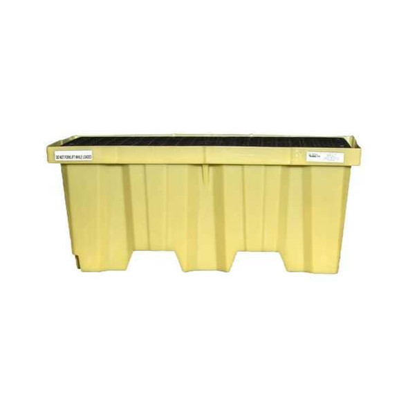 Enpac Drum Spill Containment Pallet,66gal,Yllw 5222-YE-D