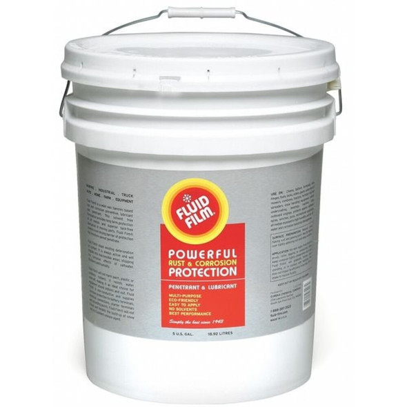Fluid Film Corrosion Inhibitor, Wet Lubricant Film, 5 gal, Pail PA