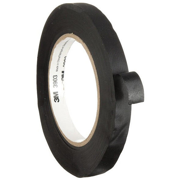 3m Duct Tape, Black, 50 yd L, 1/2 in W 3903